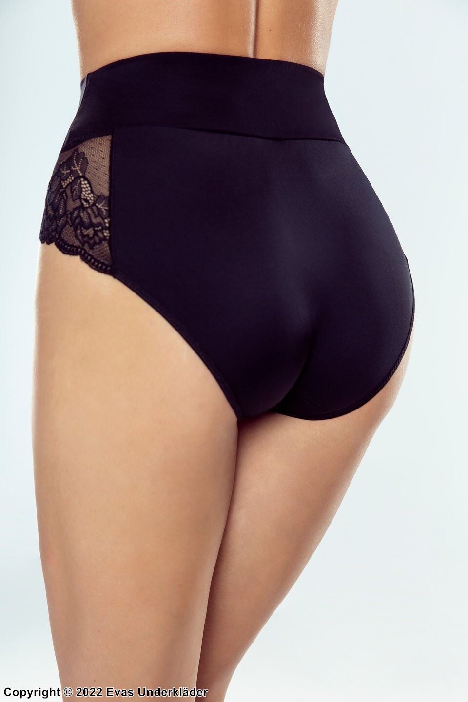 Shapewear Höschen, Blumenspitze, transparente Einlagen, Korrektur von Bauch, Taille und Po